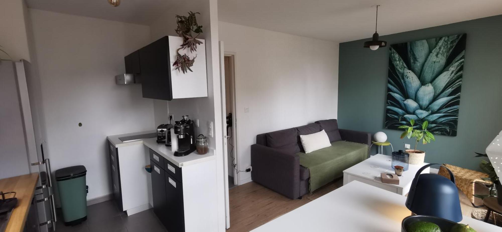 Appart T2 L'Ile De Nantes Avec Parking Prive Exterior foto